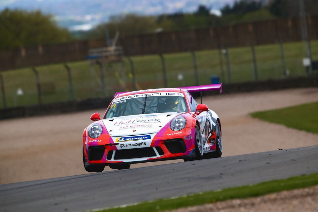 PCCGB Donington Park: Ellinas beats Plato for race one pole